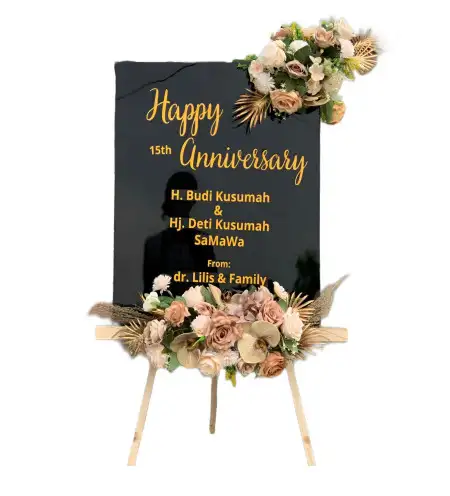 Papan Bunga Akrilik Ledok